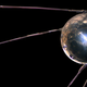 A replica of Sputnik 1 on display at the National Air and Space Museum in Washington, DC. (NASA)